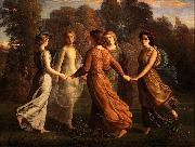 Louis Janmot Poem of the Soul oil on canvas